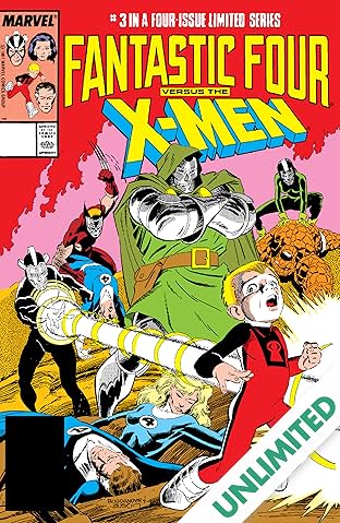 Fantastic Four vs. X-Men (1987) #3 (of 4)